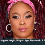 Da Brat Rapper Height, Weight, Age, Net worth, & Family   